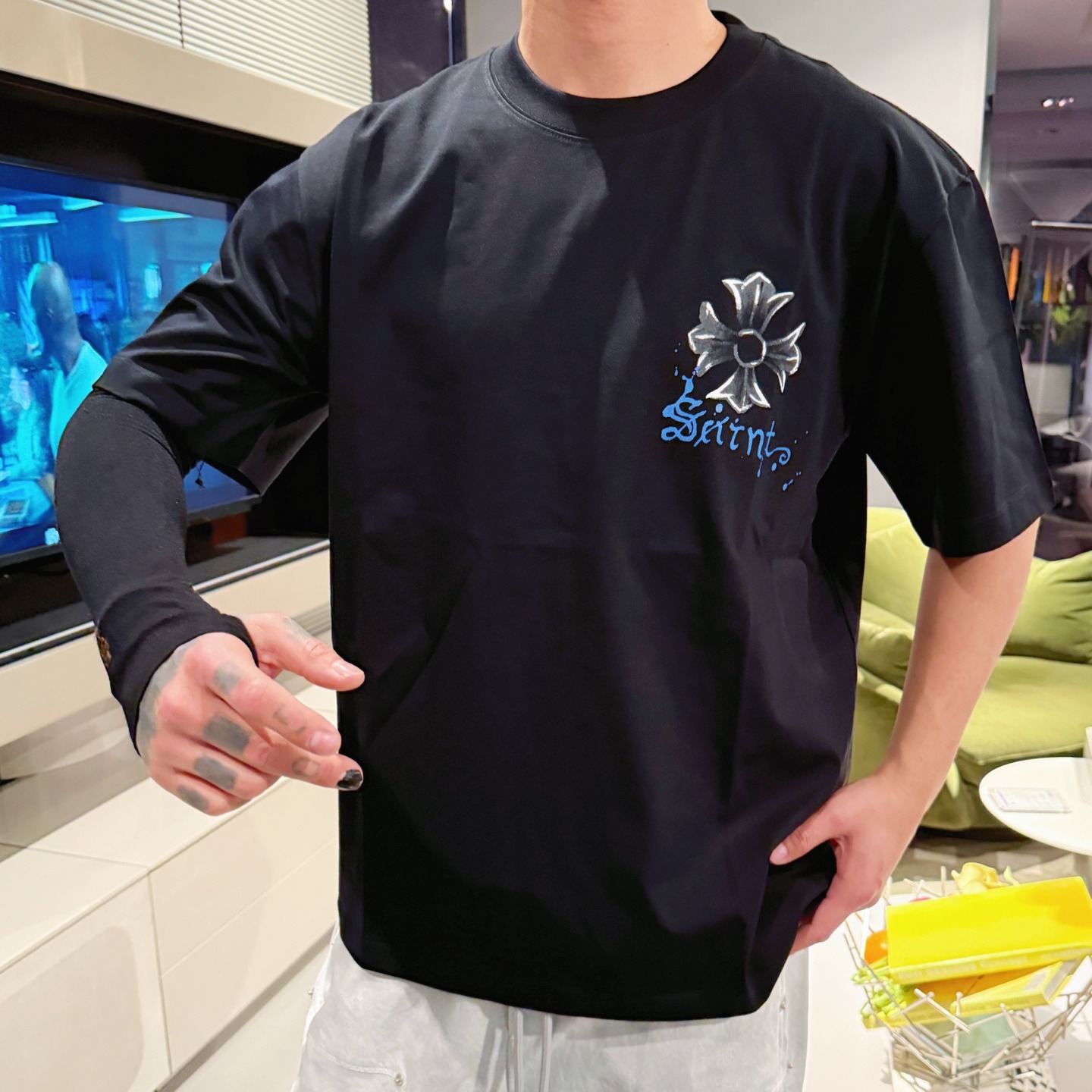 クロムハーツ「Chrome Hearts」プレミアムTシャツコレクション メンズTシャツ-ISETAN PRESTIGE CURATED