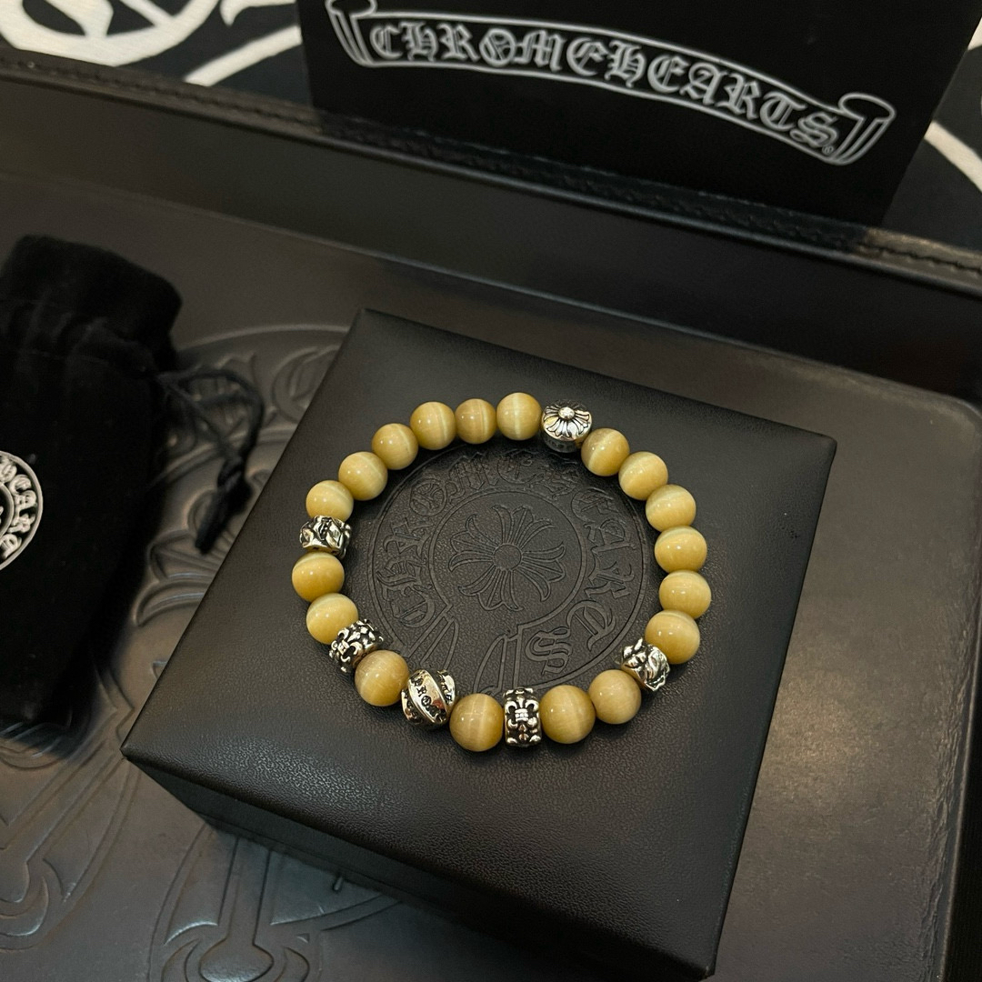 クロムハーツ「Chrome Hearts」ブレスレット - ヴィンテージ＆ロックテイスト ペア用