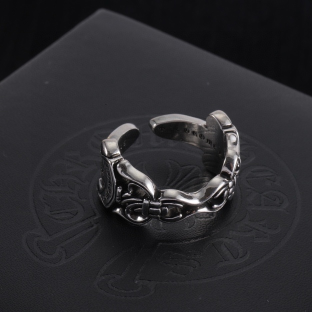 クロムハーツ「Chrome Hearts」クラシックヴィンテージ＆モダンリング - サイズ調整可能