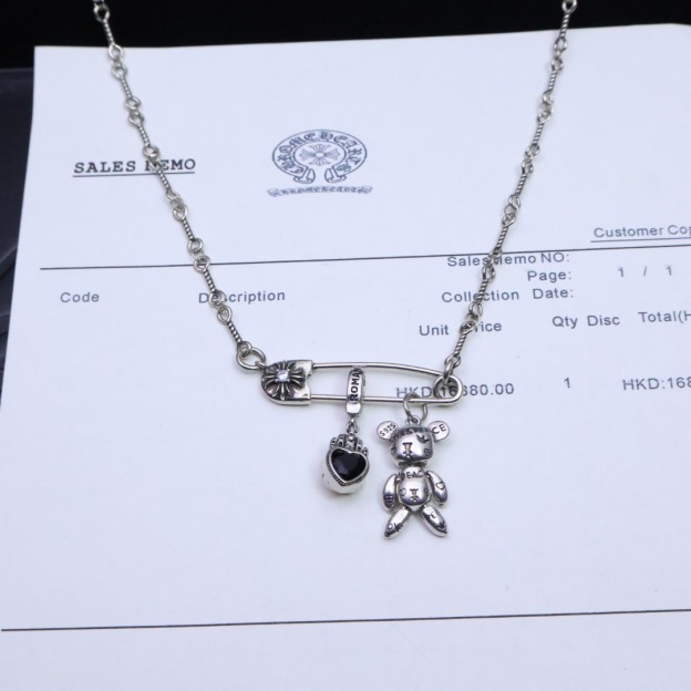 クロムハーツ(𝐂𝐡𝐫𝐨𝐦𝐞 𝐡𝐞𝐚𝐫𝐭)𝐂𝐡𝐫𝐨𝐦𝐞 𝐡𝐞𝐚𝐫𝐭ネックレスです