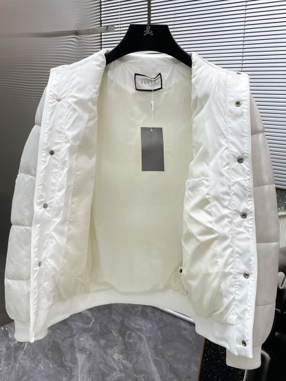 グッチ「Gucci」冬の新作 ラペル付きコットンジャケット