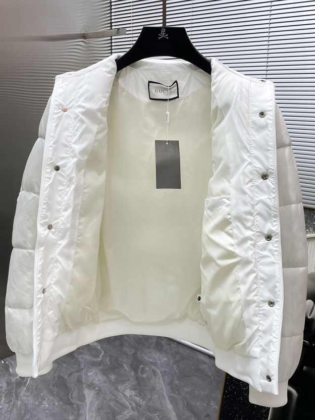 グッチ「Gucci」冬の新作 ラペル付きコットンジャケット