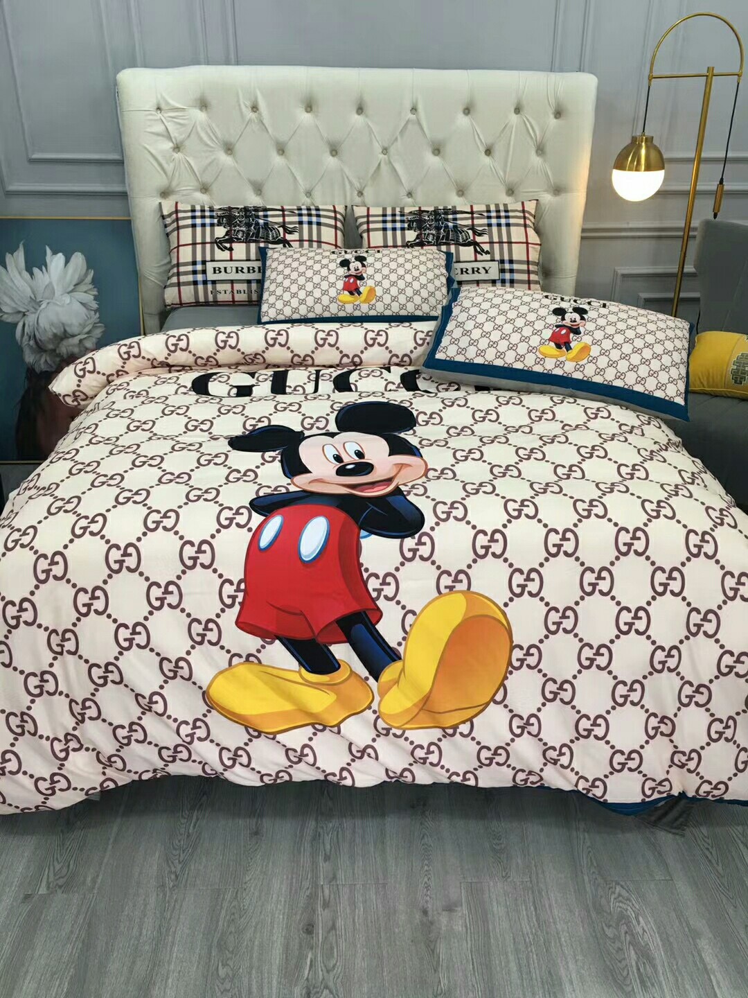 グッチ「Gucci」プレミアムコットン デジタルプリント 4点セット