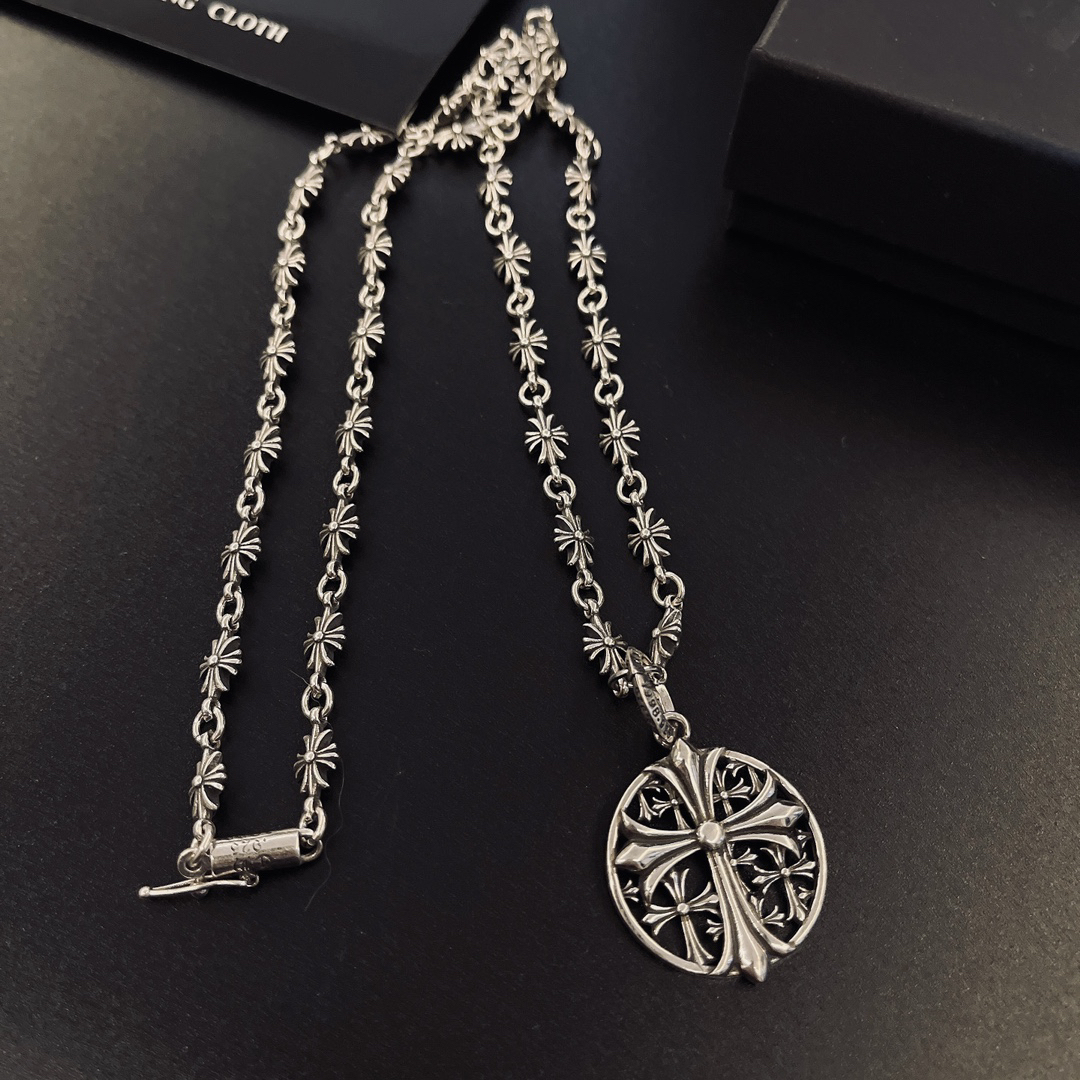 クロムハーツ「Chrome Hearts」シンプルペンダントネックレス - ユニセックス