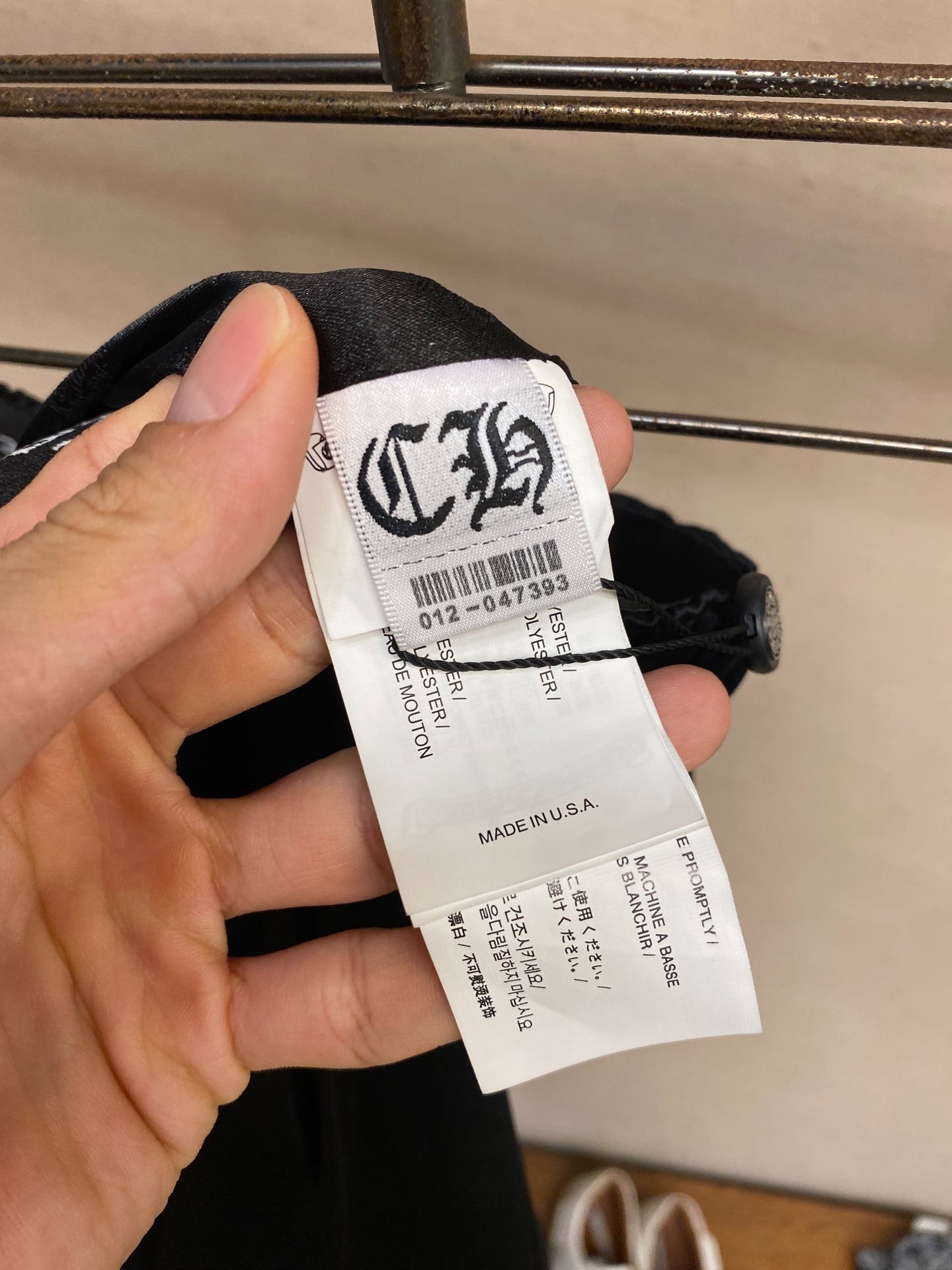 クロムハーツ「Chrome Hearts」アセテート リネン ミックス ショーツ