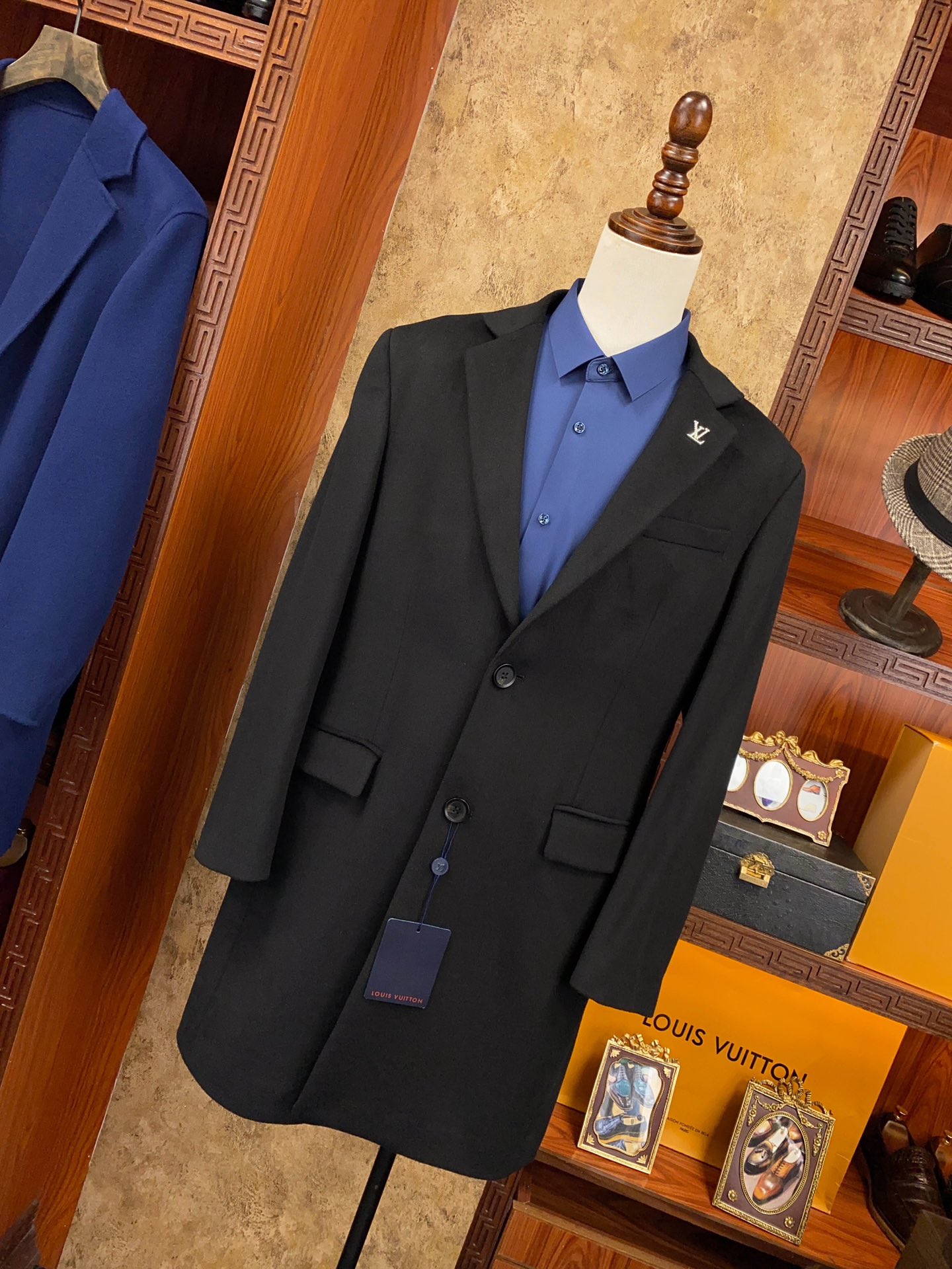 ルイ・ヴィトン「Louis Vuitton」秋冬 ロングコート