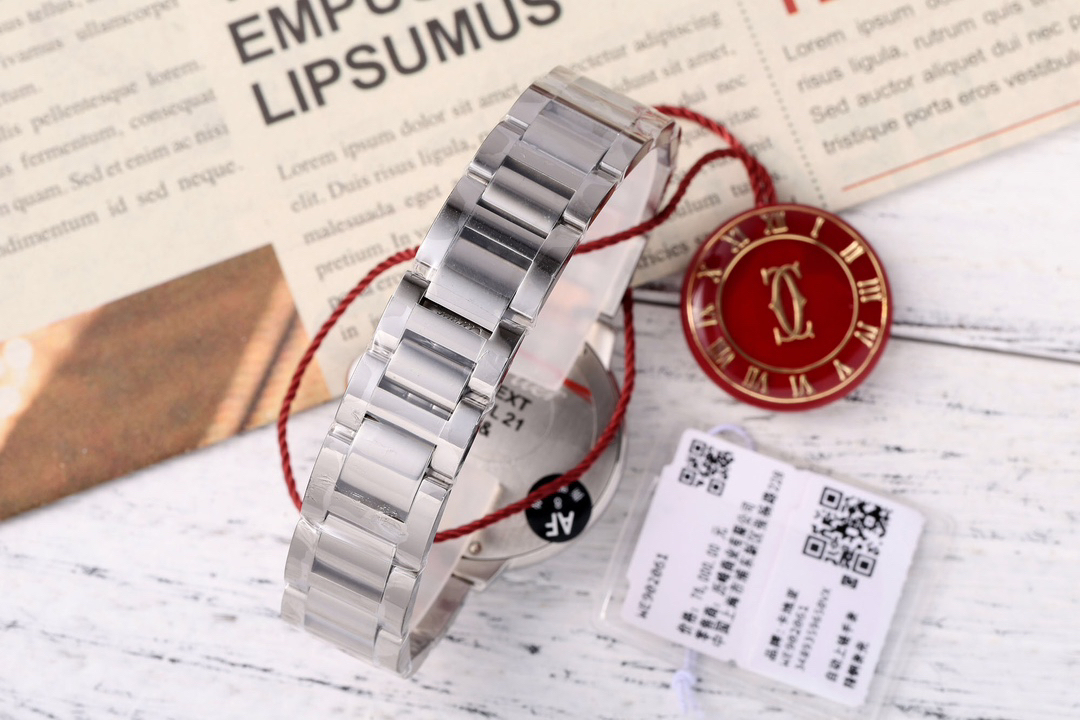 カルティエ［Cartier］バロン ブルー ドゥ 自動巻き腕時計 33mm