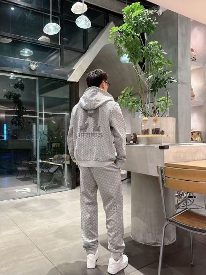 エルメス「Hermès」秋冬 メンズ スウェットセット