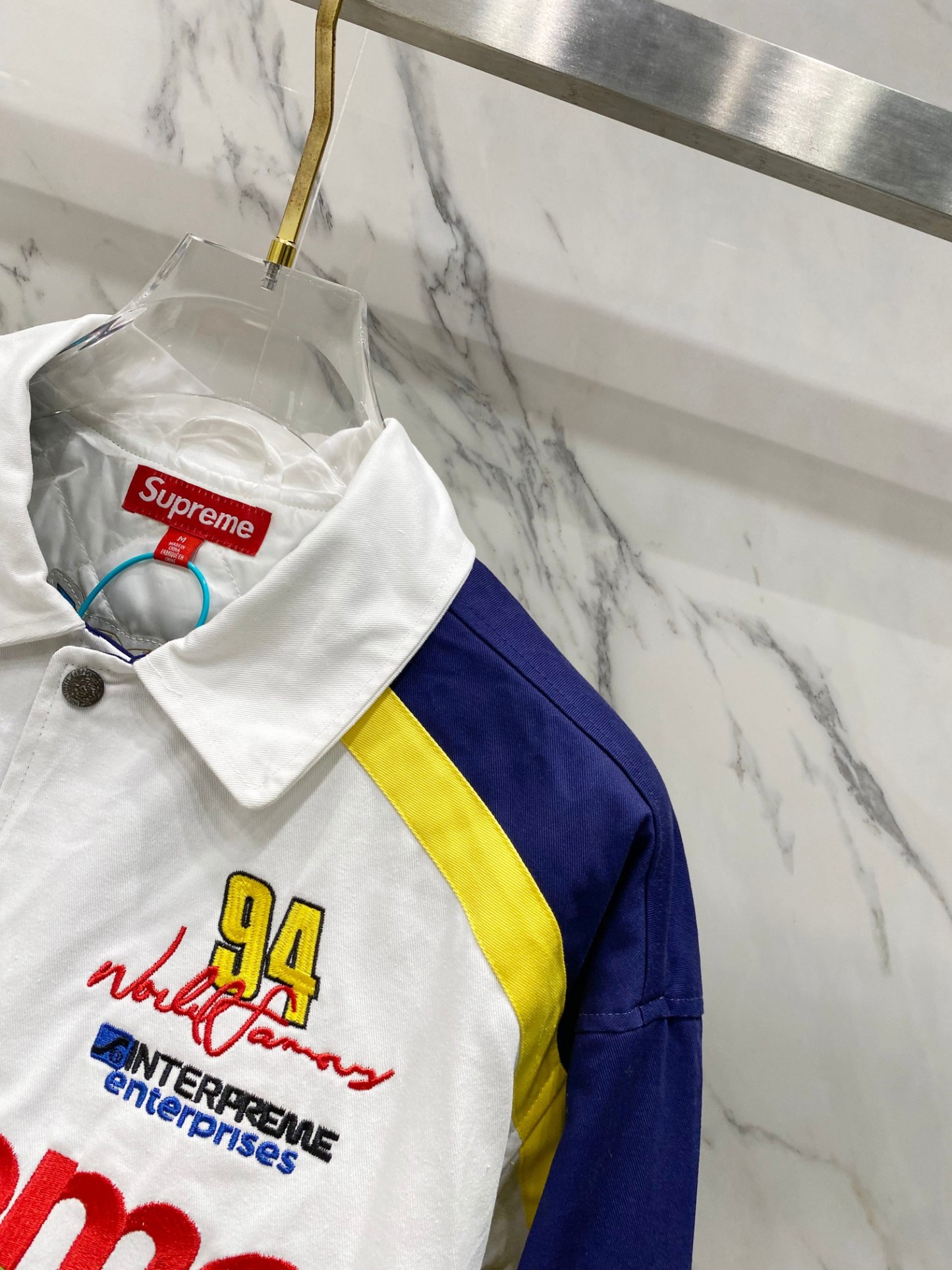 Supreme x SpongeBob SquarePants x Jeff Hamilton レーシングジャケット