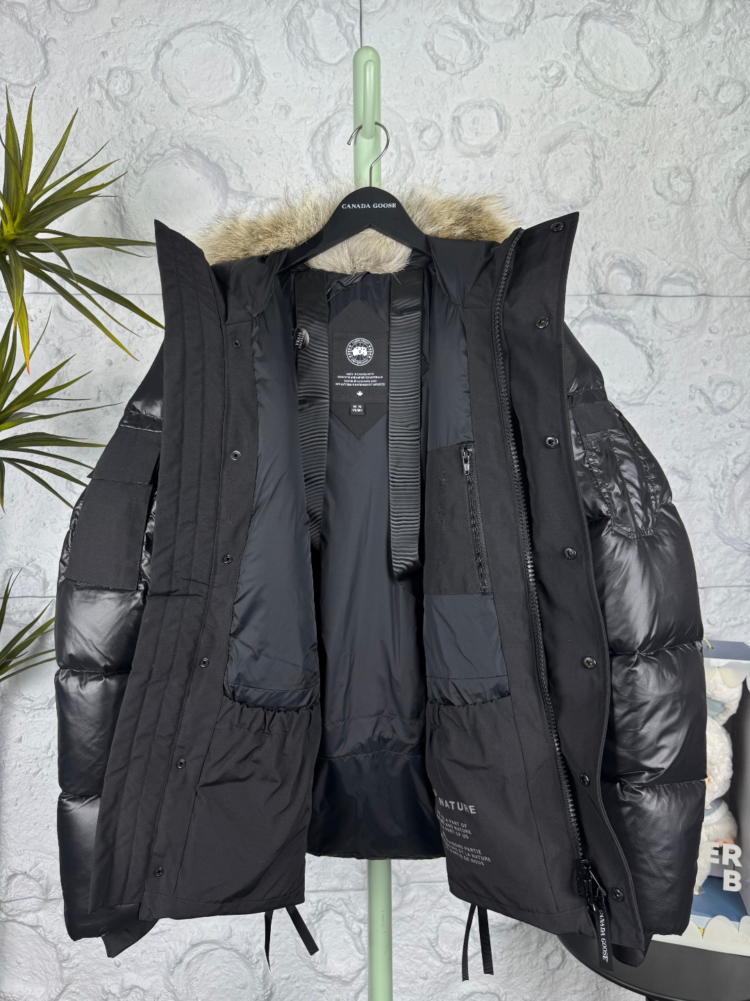 カナダグース「Canada Goose」秋冬フード付きダウンジャケット