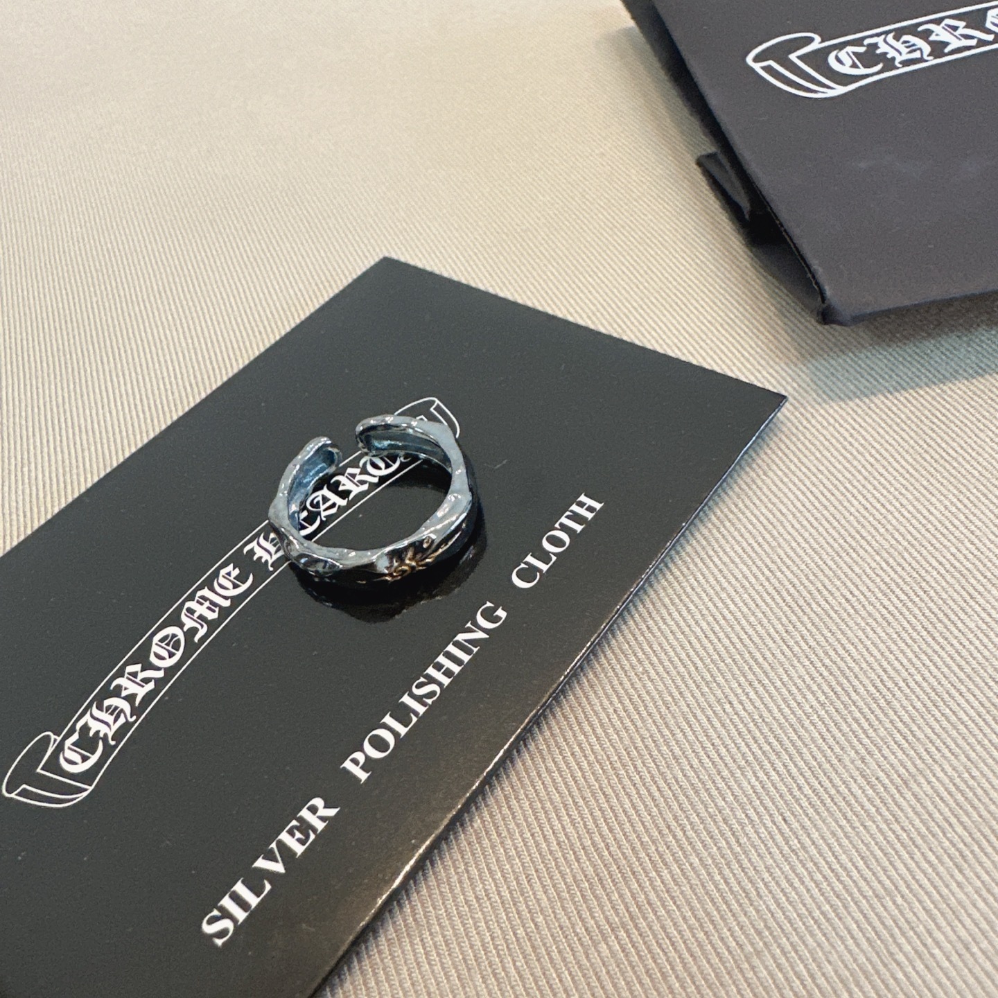 クロムハーツ「Chrome Hearts」クラシックヴィンテージ＆モダンリング - サイズ調整可能