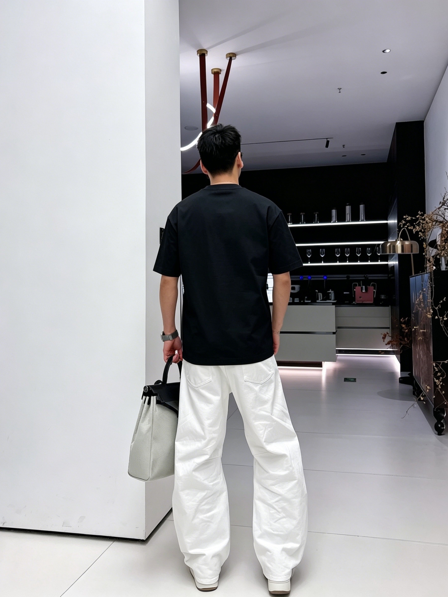 ルイ・ヴィトン「Louis Vuitton」ロゴプリントTシャツ / ショートスリーブ クルーネック