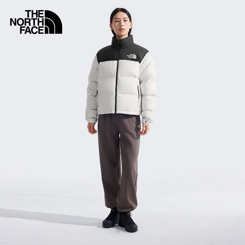TheNorthFace 96 Nuptse トレンドブランドの女性用ホワイトグースダウンジャケット クラシックアイコン新モデル登場