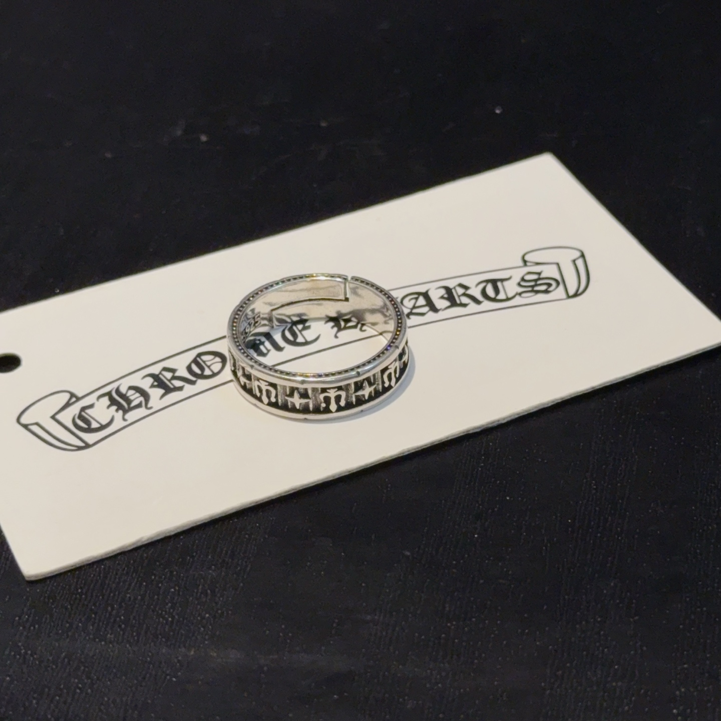 クロムハーツ「Chrome Hearts」クラシックヴィンテージ＆モダンリング - フリーサイズ