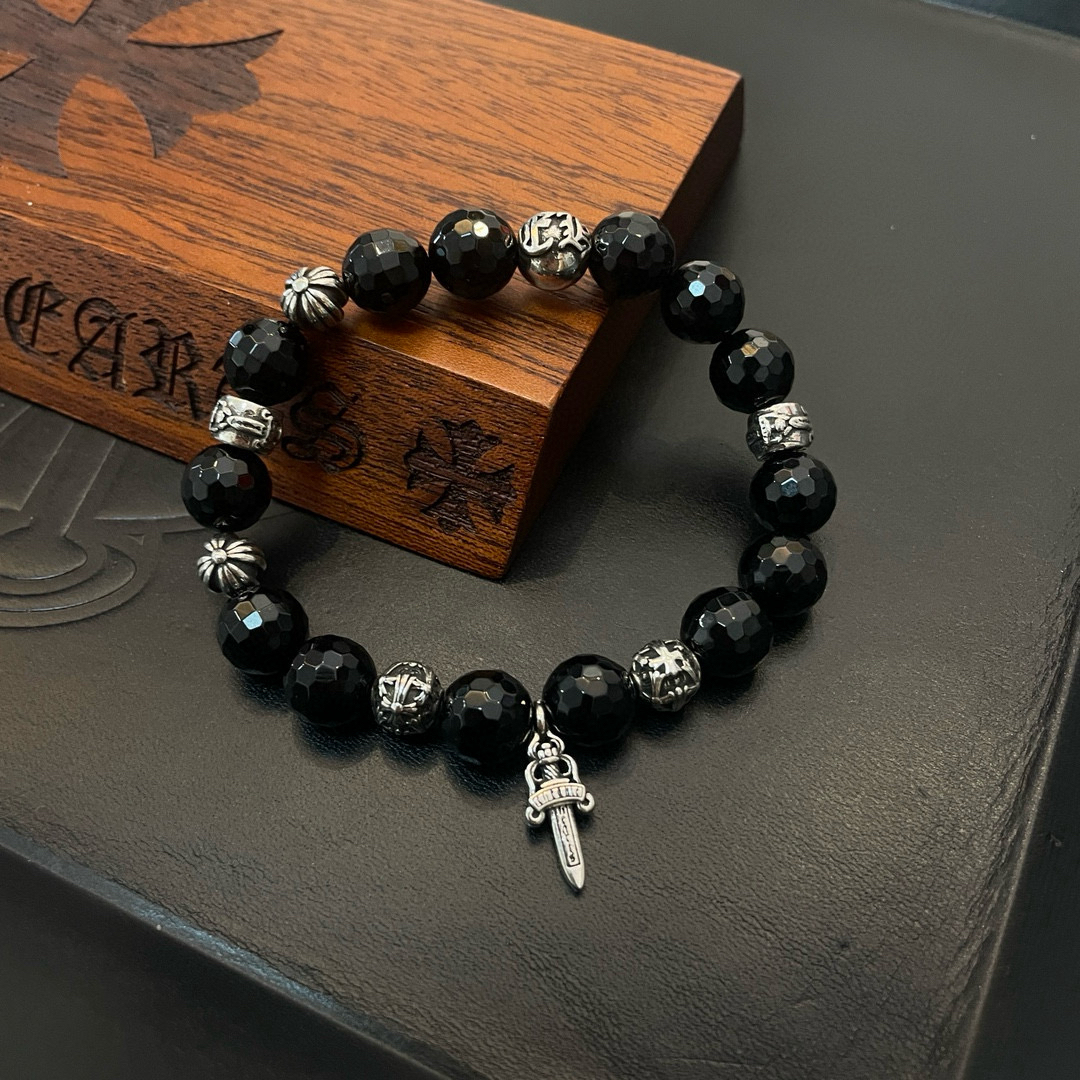 クロムハーツ「Chrome Hearts」ブレスレット - ヴィンテージ＆ロックテイスト ペア用