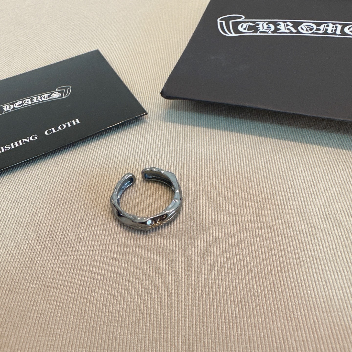 クロムハーツ「Chrome Hearts」クラシックヴィンテージ＆モダンリング - サイズ調整可能