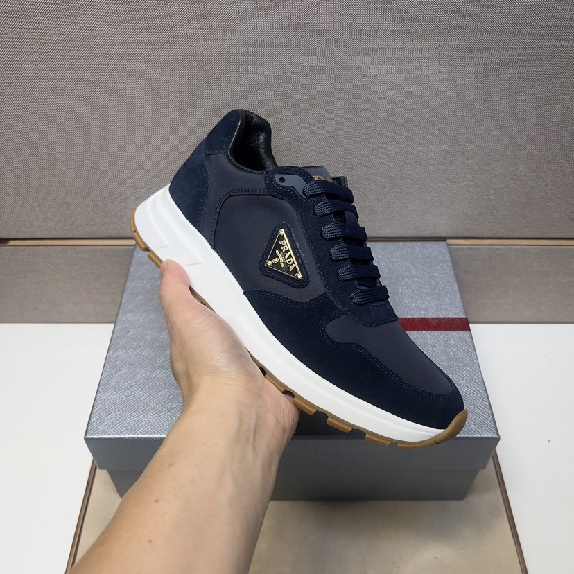 プラダ「Prada」プラダ プレミアムスニーカー (2026年春夏モデル) / レザースニーカー