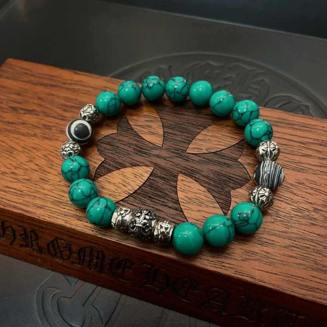 クロムハーツ「Chrome Hearts」ブレスレット - ヴィンテージ＆ロックテイスト ペア用