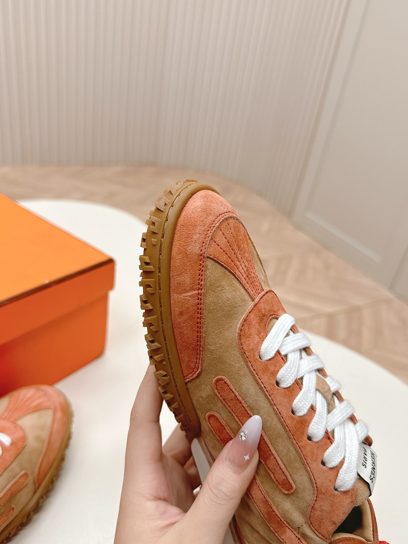 エルメス「Hermès」エルメス ガニーシューズ / レザースニーカー