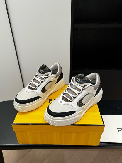 フェンディ「Fendi」フェンディ マッチ スニーカー / レザースニーカー