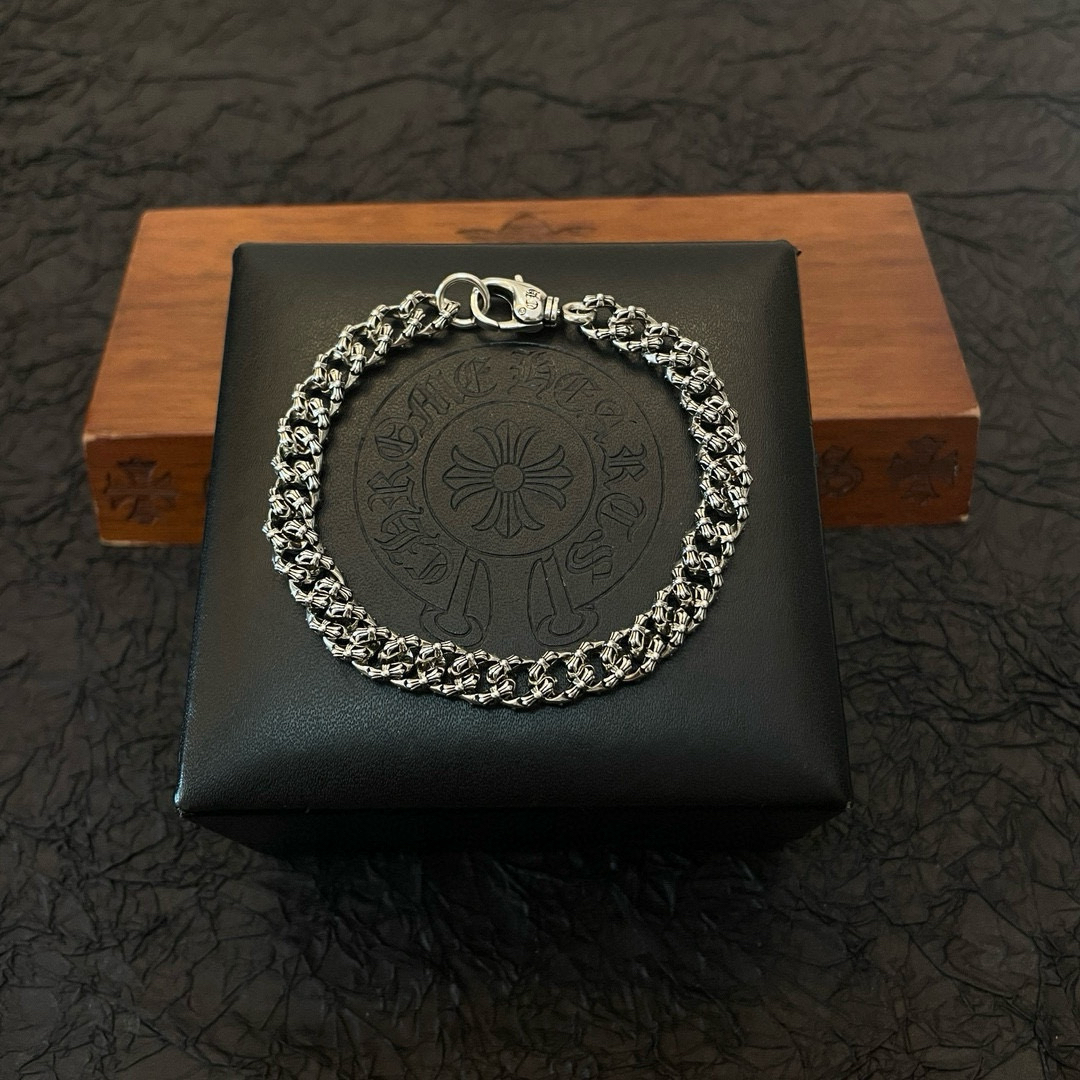 クロムハーツ「Chrome Hearts」ブレスレット - ヴィンテージ＆ロックテイスト ペア用