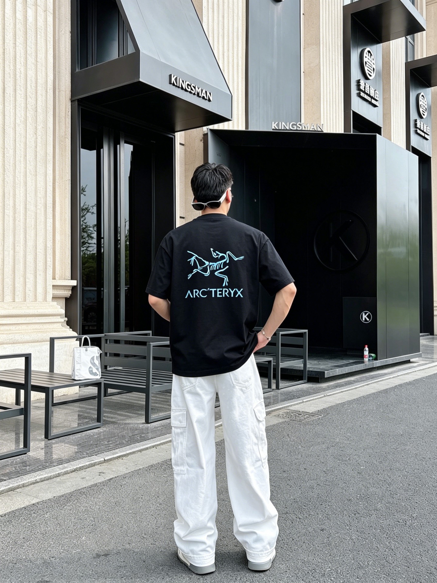アークテリクス「ARC'TERYX」ロゴプリントTシャツ / ショートスリーブ クルーネック