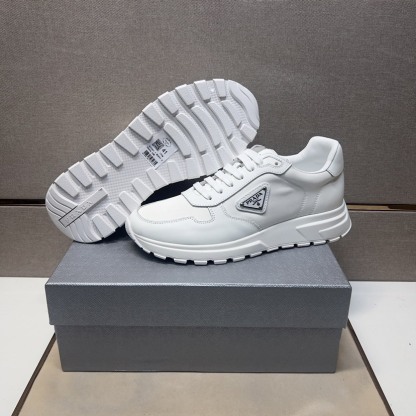 プラダ「Prada」プラダ プレミアムスニーカー (2026年春夏モデル) / レザースニーカー