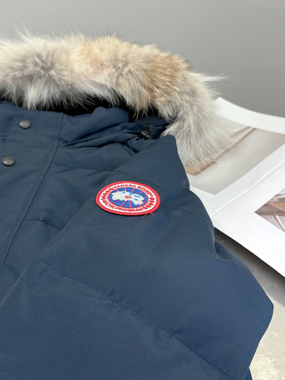 カナダグース「Canada Goose」秋冬フード付きダウンコート