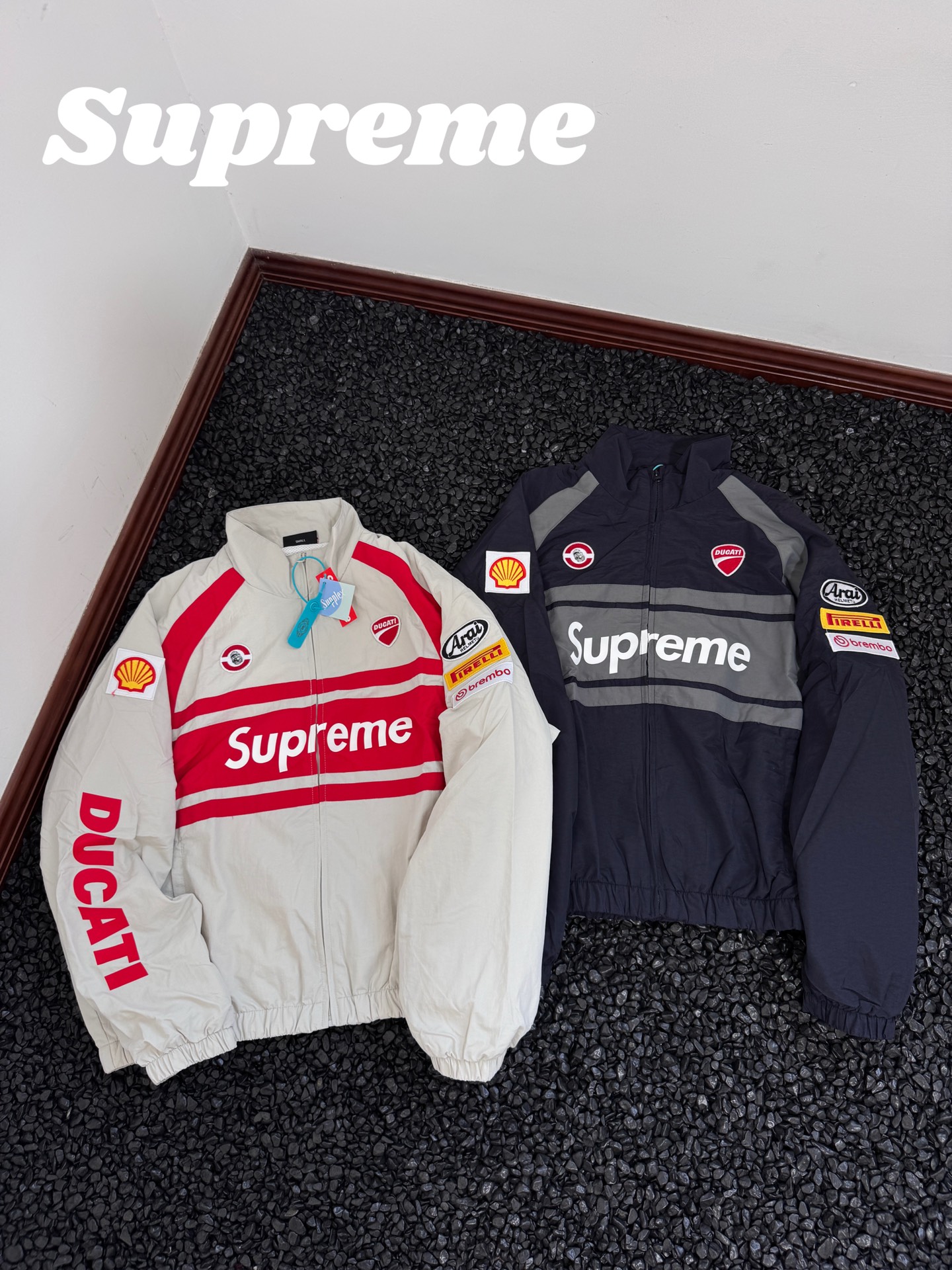Supreme x Ducati レーシングジャケット