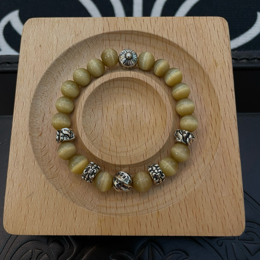 クロムハーツ「Chrome Hearts」ブレスレット - ヴィンテージ＆ロックテイスト ペア用