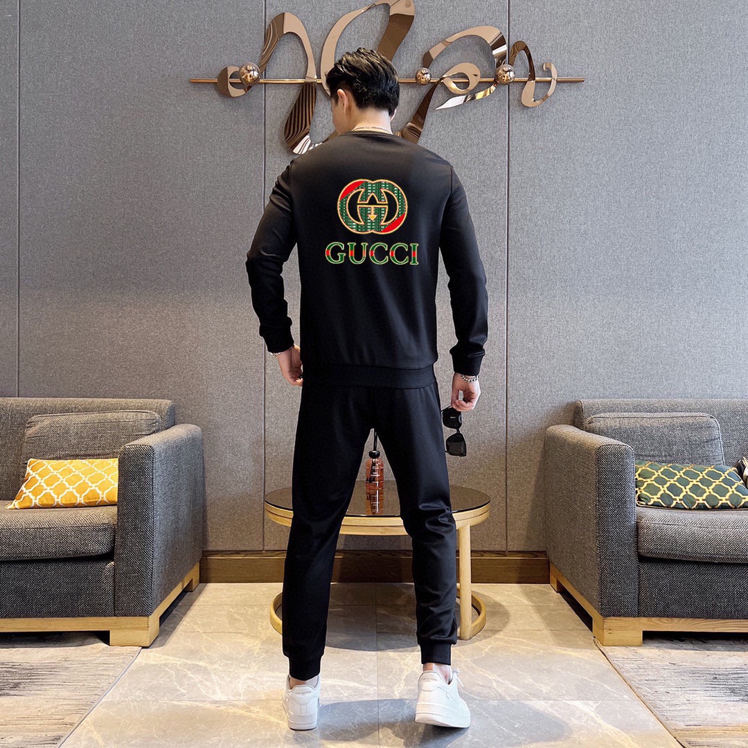 グッチ「Gucci」2025秋冬コレクテル ローマコットン スウェットセットアップ