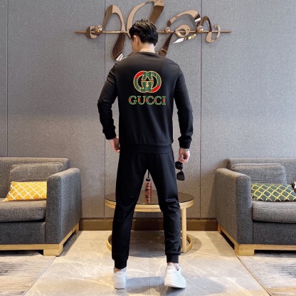 グッチ「Gucci」2025秋冬コレクテル ローマコットン スウェットセットアップ