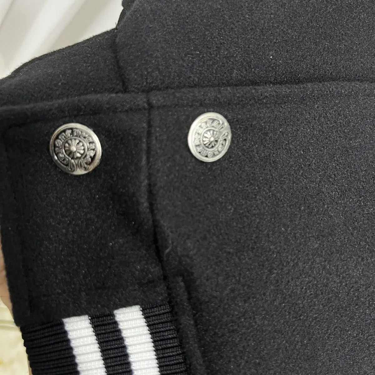 クロムハーツ「Chrome Hearts」ヴィンテージエンブロイダリー ベースボール ジャケット