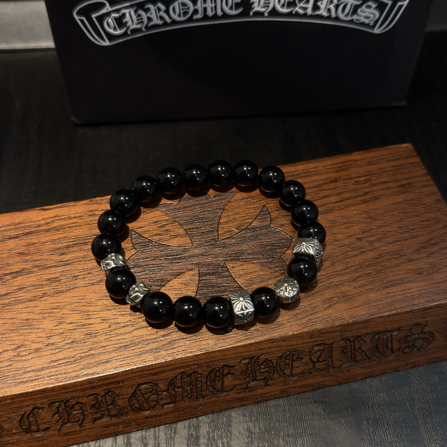 クロムハーツ「Chrome Hearts」ブレスレット - ヴィンテージ＆ロックテイスト ペア用