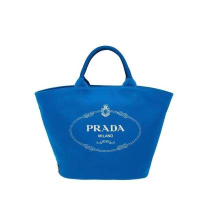 プラダ「Prada」 カナパ ファブリック ハンドバッグ