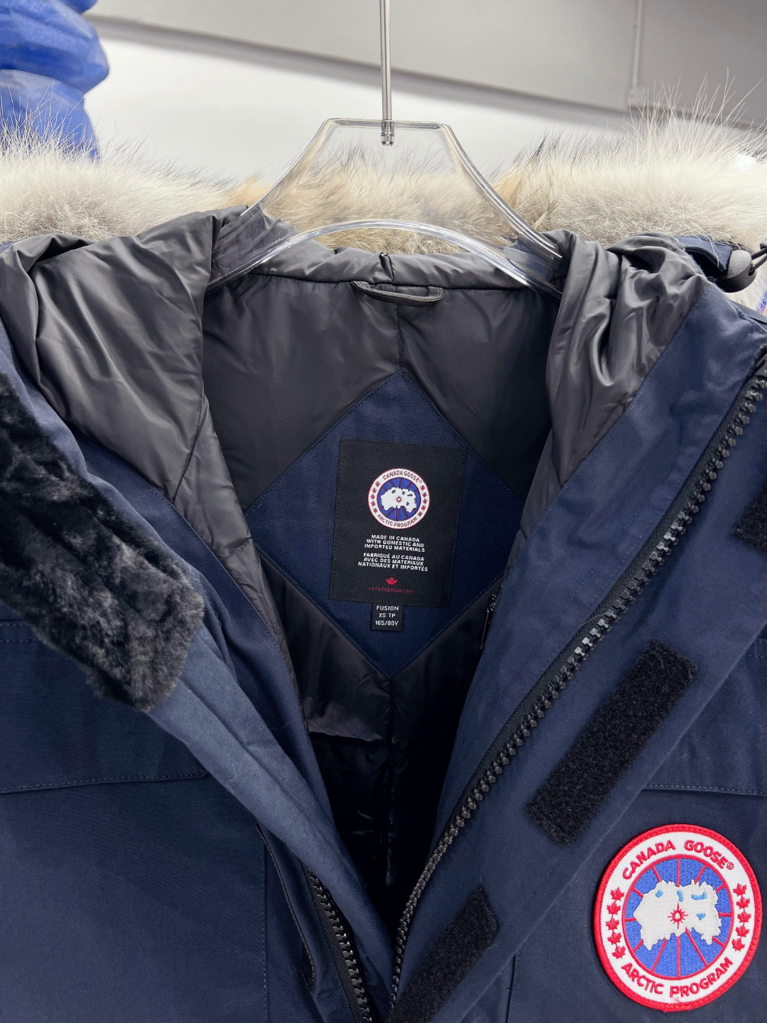 カナダグース「Canada Goose」秋冬フード付きダウンコート