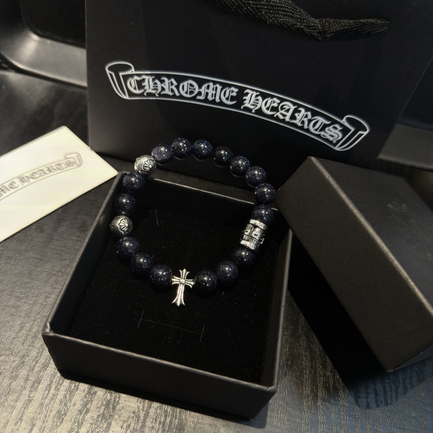 クロムハーツ「Chrome Hearts」ブレスレット - ヴィンテージ＆ロックテイスト ペア用