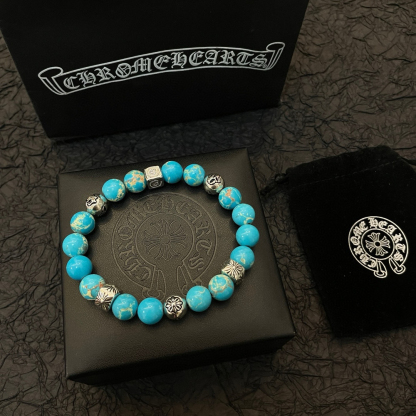 クロムハーツ「Chrome Hearts」ブレスレット - ヴィンテージ＆ロックテイスト ペア用