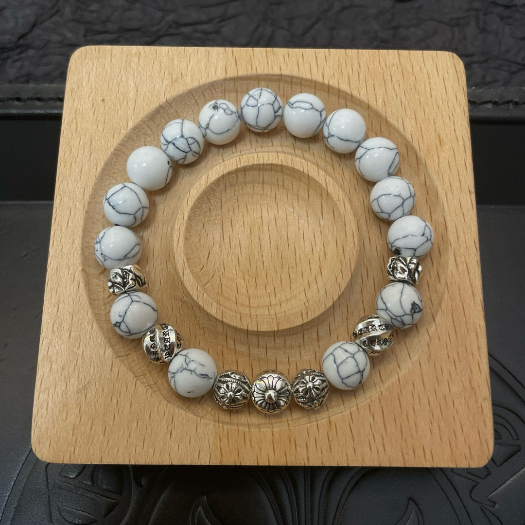 クロムハーツ「Chrome Hearts」ブレスレット - ヴィンテージ＆ロックテイスト ペア用