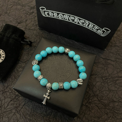 クロムハーツ「Chrome Hearts」ブレスレット - ヴィンテージ＆ロックテイスト ペア用