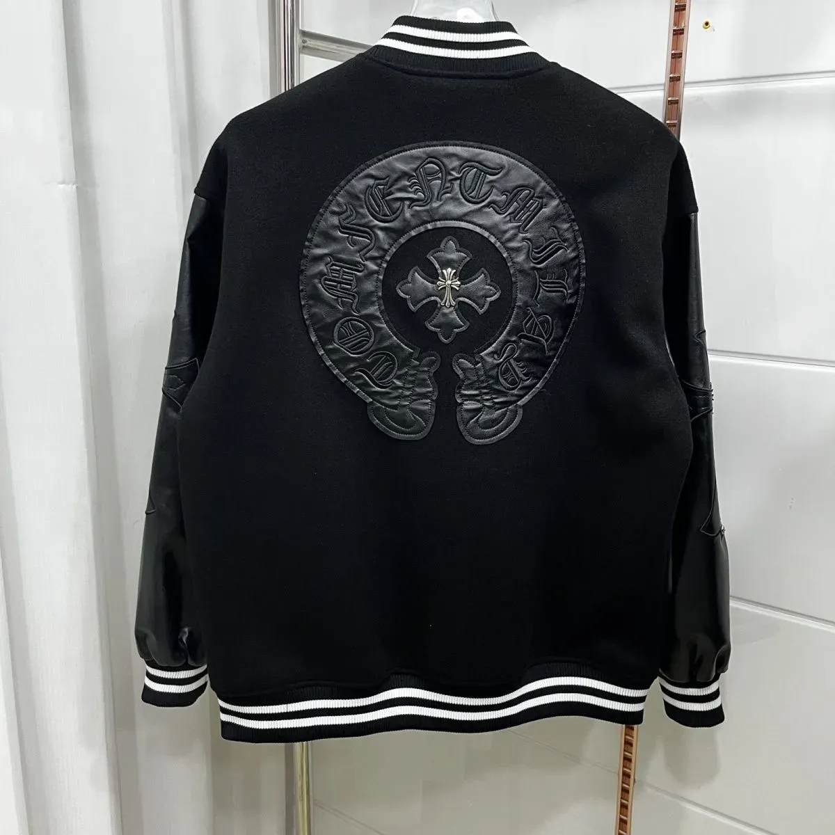 クロムハーツ「Chrome Hearts」ヴィンテージエンブロイダリー ベースボール ジャケット