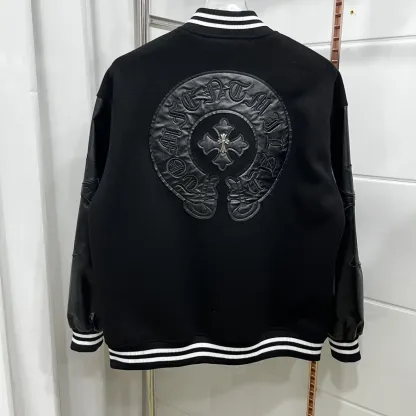 クロムハーツ「Chrome Hearts」ヴィンテージエンブロイダリー ベースボール ジャケット