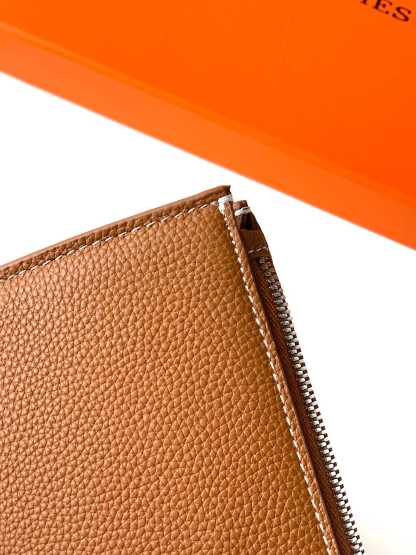 エルメス「Hermès」エルメス レザーハンドバッグ / クラッチバッグ