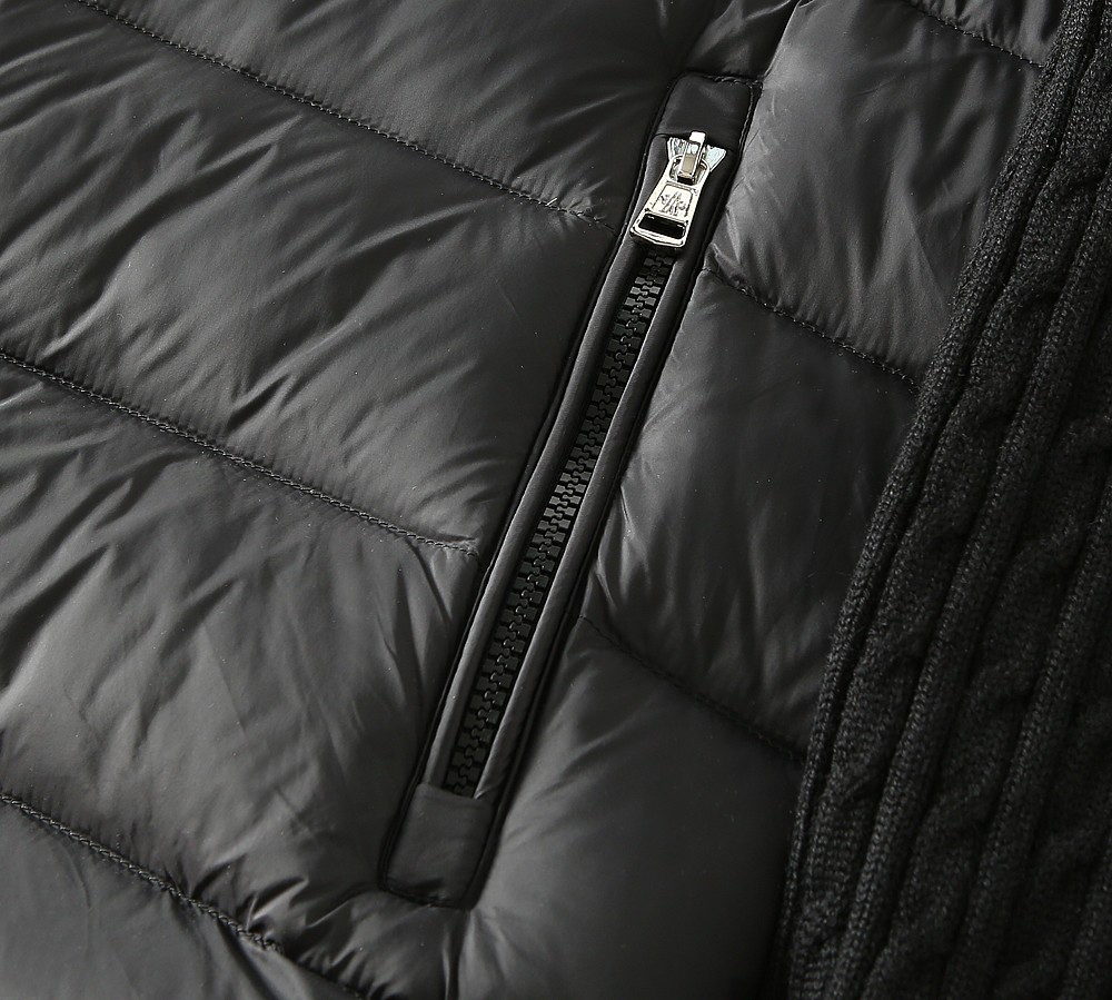 モンクレール「Moncler」秋冬 ニット調ダウンジャケット