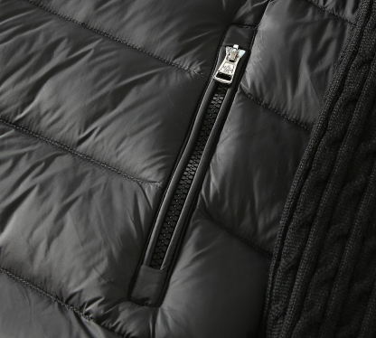 モンクレール「Moncler」秋冬 ニット調ダウンジャケット