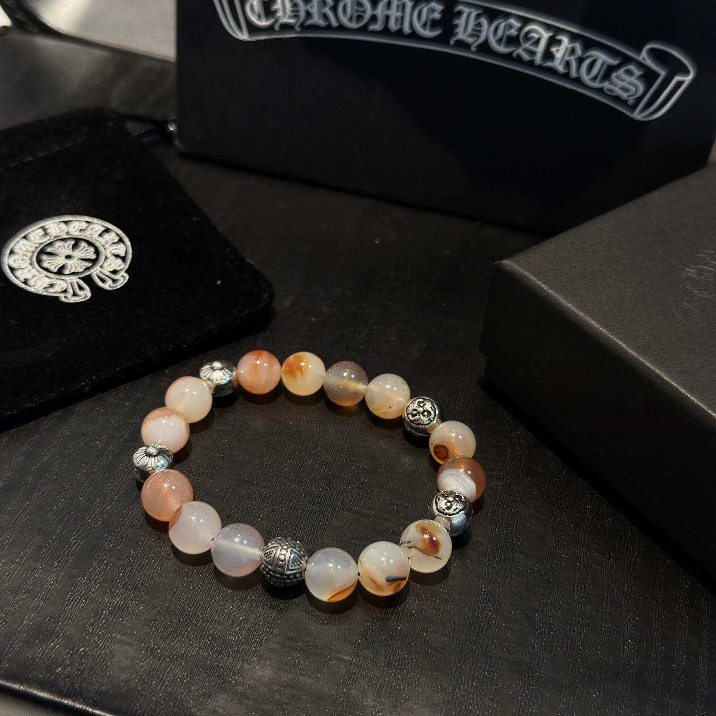 クロムハーツ「Chrome Hearts」クロムハーツ ブレスレット - ヴィンテージ＆ロックテイスト ペア用