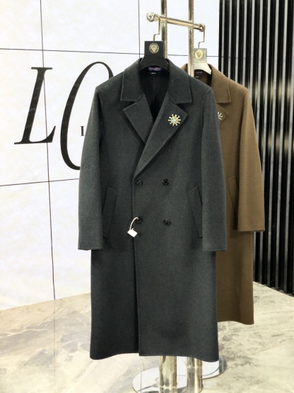 ルイ・ヴィトン「Louis Vuitton」メンズ カシミア オーバーコート