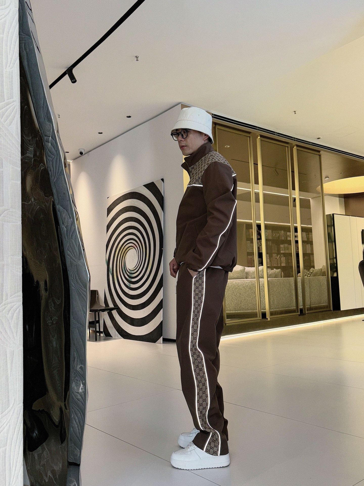 グッチ「Gucci」秋冬 メンズ カジュアルスポーツセット