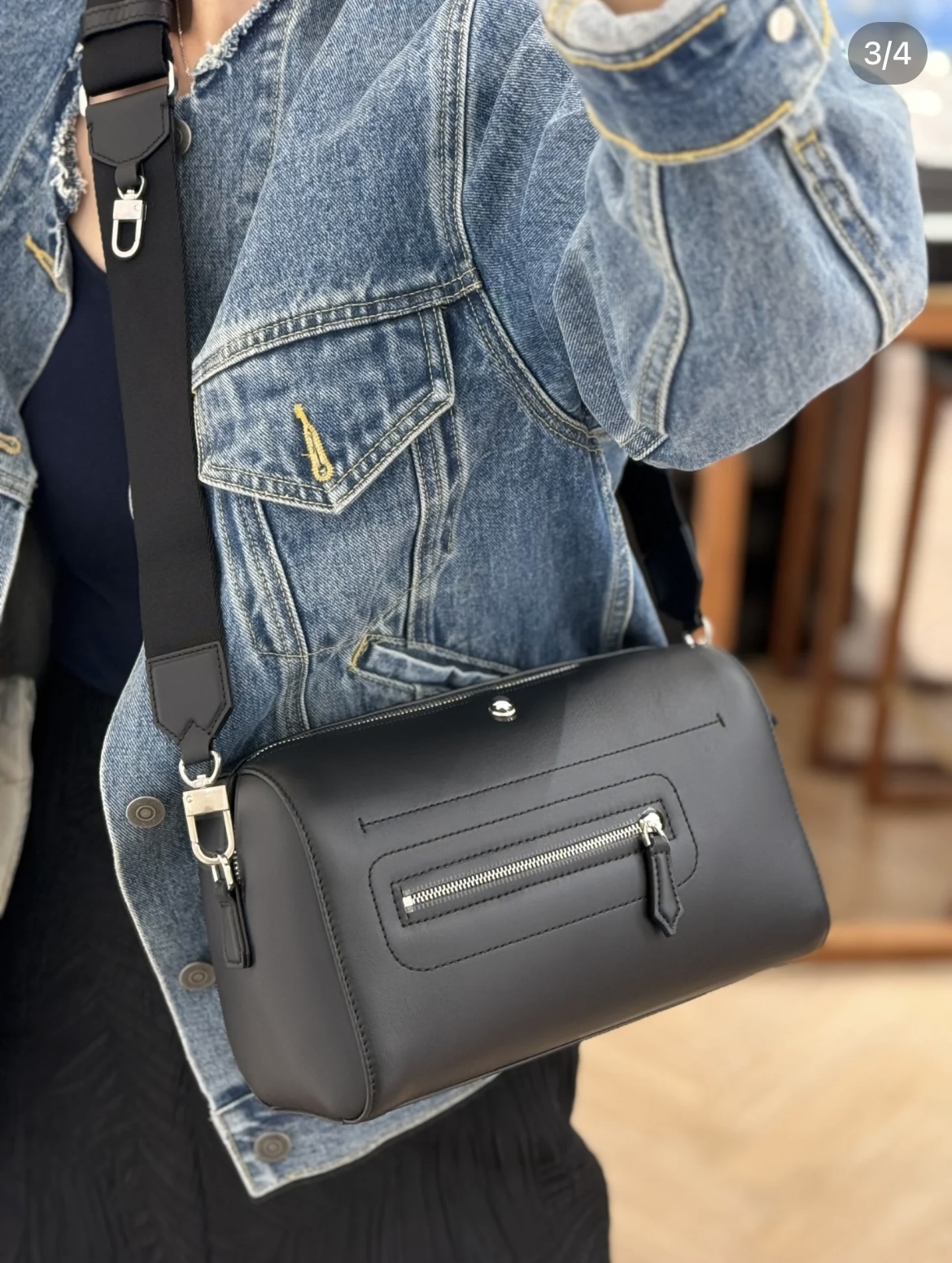 モンブラン 「Montblanc」モンブラン ソフトシリーズ 142 ミニポストバッグ MB198741 / クロスボディバッグ