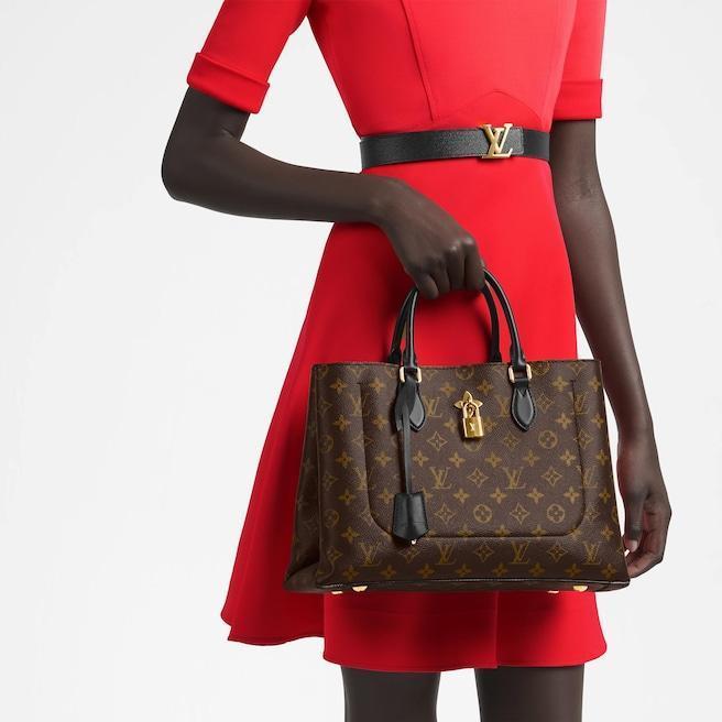 ルイ・ヴィトン「Louis Vuitton」フラワートートコクリコ